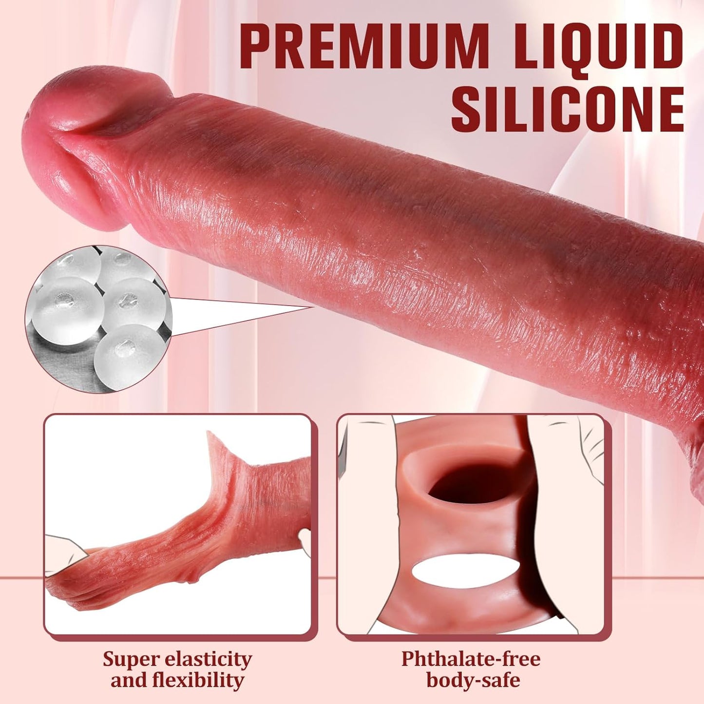 PrimeDepth Reusable Penis Sleeve Extender