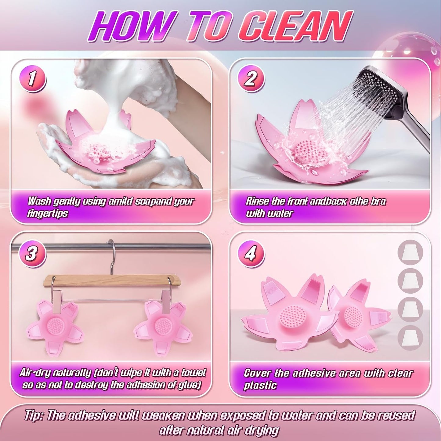 ErosWhisper Adjustable Remote Control Nipple Vibrators